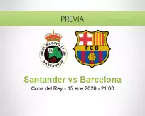 Santander vs Barcelona