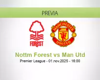 Nottm Forest vs Man Utd