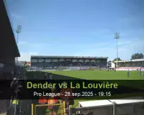 Pronóstico Dender La Louvière (28 septiembre 2025)