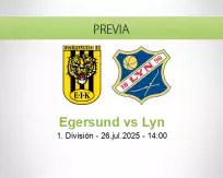 Pronóstico Egersund Lyn (26 julio 2025)