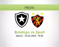 Botafogo vs Sport