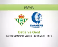 Pronóstico Betis Gent (20 febrero 2025)