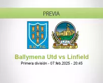 Pronóstico Ballymena Utd Linfield (07 febrero 2025)