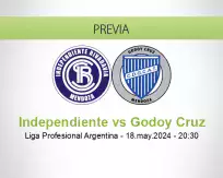 Independiente vs Godoy Cruz