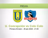 U. Concepción vs Colo Colo