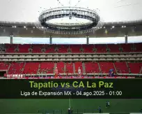Pronóstico Tapatío CA La Paz (03 agosto 2025)