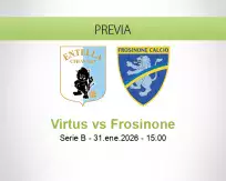 Pronóstico Virtus Frosinone (31 enero 2026)