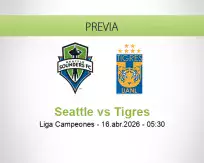 Pronóstico Seattle Tigres (16 abril 2026)