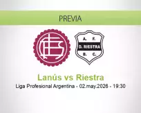 Lanús vs Riestra