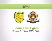 Leones vs Tigres