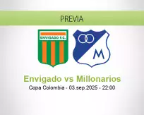 Pronóstico Envigado Millonarios (03 septiembre 2025)