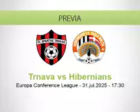 Pronóstico Trnava Hibernians (31 julio 2025)
