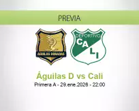 Pronóstico Águilas D Cali (29 enero 2026)