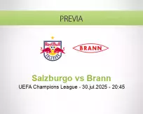 Pronóstico Salzburgo Brann (30 julio 2025)
