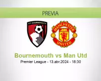 Pronóstico Bournemouth Man Utd (13 abril 2024)