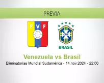 Pronóstico Venezuela Brasil (14 noviembre 2024)