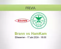 Pronóstico Brann HamKam (17 abril 2024)