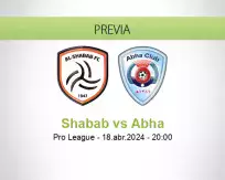 Pronóstico Shabab Abha (18 abril 2024)