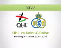 Pronóstico OHL Saint-Gilloise (24 enero 2026)