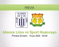 Alianza Lima vs Sport Huancayo