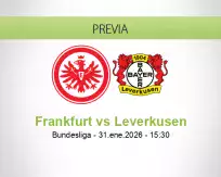 Pronóstico Frankfurt Leverkusen (31 enero 2026)