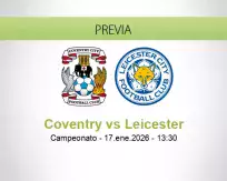 Pronóstico Coventry Leicester (17 enero 2026)