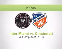 Pronóstico Inter Miami Cincinnati (26 julio 2025)