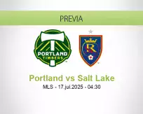 Pronóstico Portland Salt Lake (16 julio 2025)
