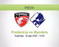Pronóstico Fredericia Randers (24 agosto 2025)
