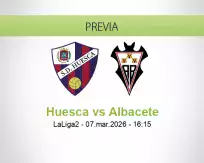 Pronóstico Huesca Albacete (07 marzo 2026)