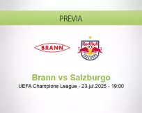 Pronóstico Brann Salzburgo (23 julio 2025)