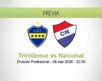 Trinidense vs Nacional