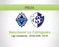 Pronóstico Vancouver Cartaginés (25 febrero 2026)