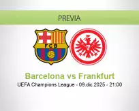Barcelona vs Frankfurt