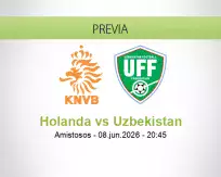 Holanda vs Uzbekistan