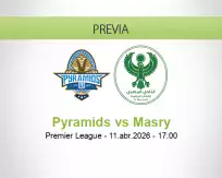 Pronóstico Pyramids Masry (11 abril 2026)
