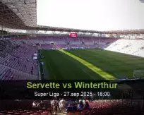 Pronóstico Servette Winterthur (27 septiembre 2025)