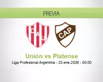 Pronóstico Unión Platense (22 enero 2026)