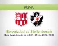 Pronóstico Belouizdad Stellenbosch (25 enero 2026)