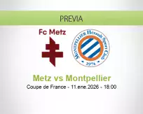 Metz vs Montpellier