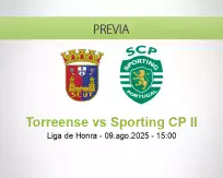 Pronóstico Torreense Sporting CP II (09 agosto 2025)