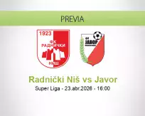 Radnički Niš vs Javor