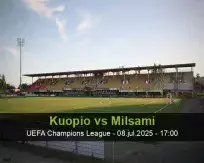 Pronóstico Kuopio Milsami (08 julio 2025)