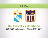 Sp. Cristal vs Carabobo