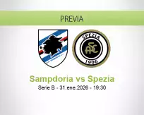 Pronóstico Sampdoria Spezia (31 enero 2026)