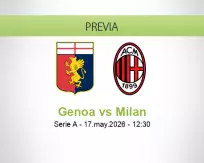 Genoa vs Milan