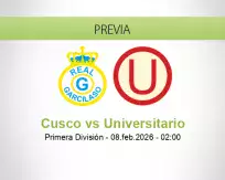 Pronóstico Cusco Universitario (07 febrero 2026)