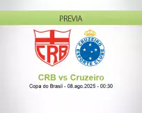 Pronóstico CRB Cruzeiro (08 agosto 2025)