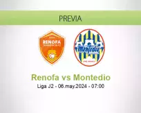 Renofa vs Montedio