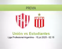 Pronóstico Unión Estudiantes (14 julio 2025)